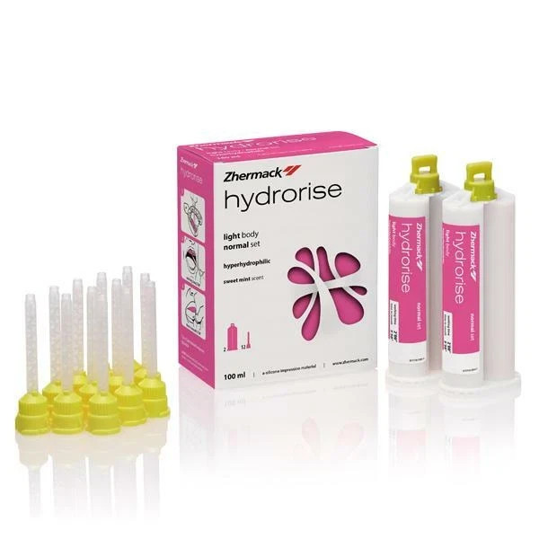 ZHERMACK HYDRORISE LIGHT BODY NORMAL SET 2 X 50ml DENTAL
