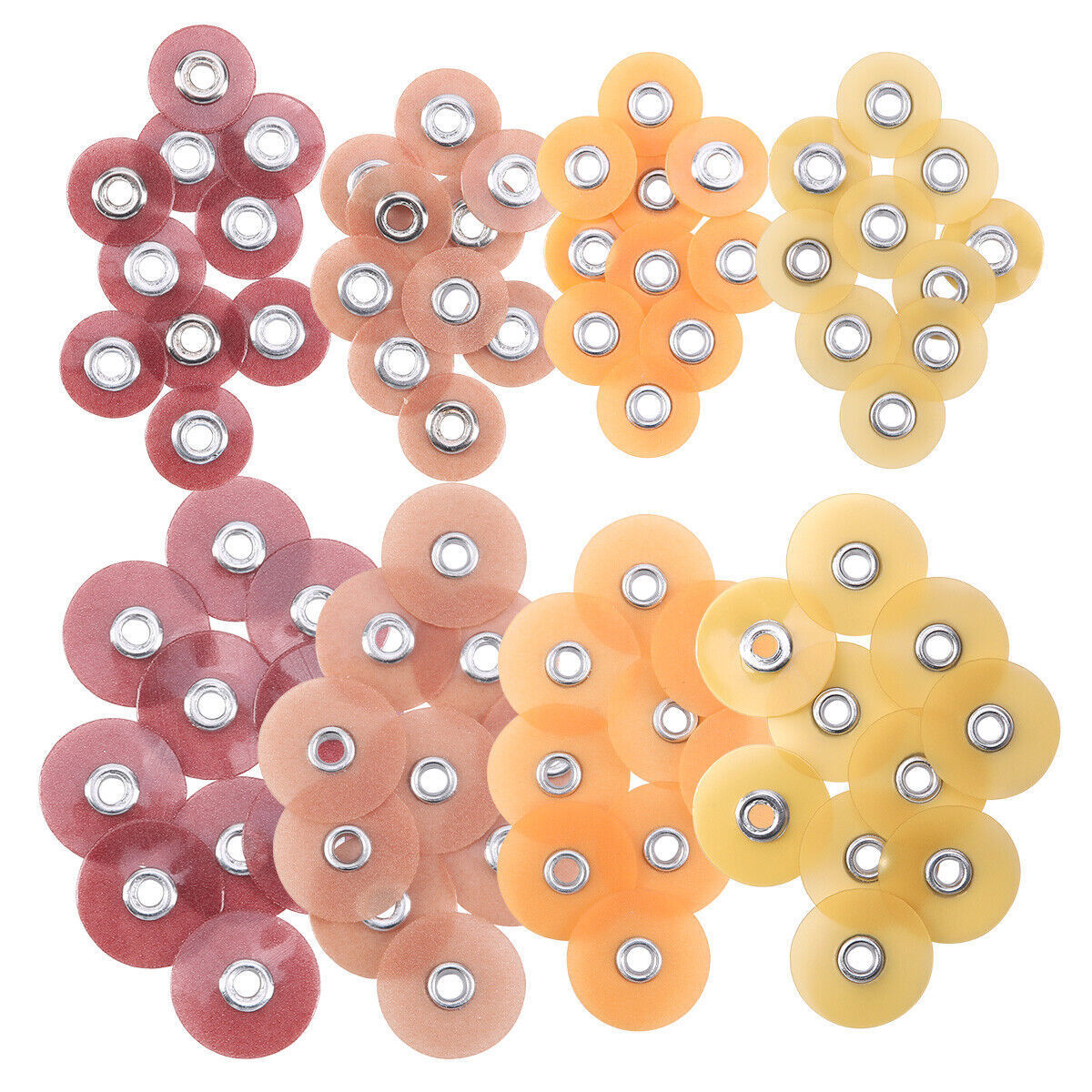 Dental Soflex Coarse Medium Fine Composite Finishing Polishing Discs 500pcs