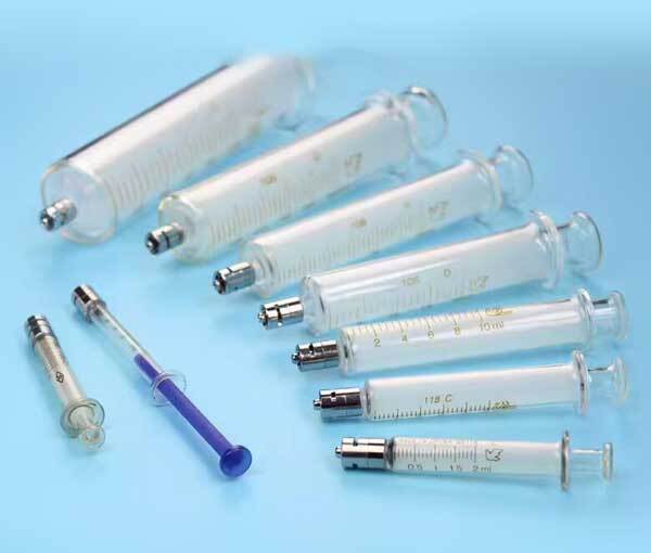 1ml – 100ml Luer Lock Tip Glass Syringes Sampler Chemistry Laboratory Injector