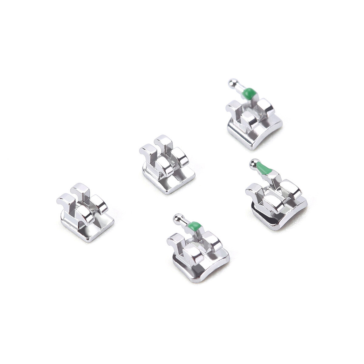 Dental Orthodontic Brackets Braces MIM Mini Roth/MBT 018/022 Hooks 3/345 USA