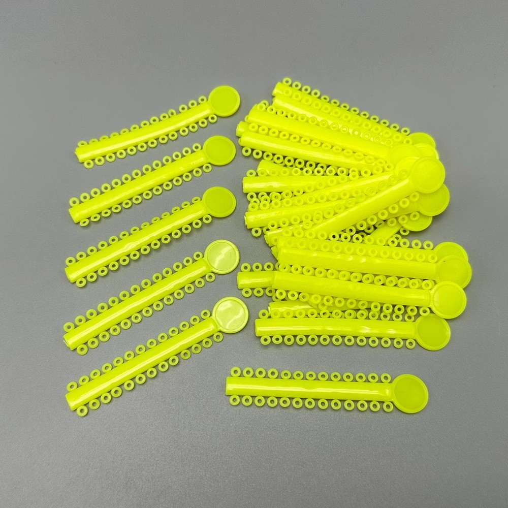 1040Pcs Dental Orthodontic Elastic Ligature Ties Rubber Bands for Brackets Brace