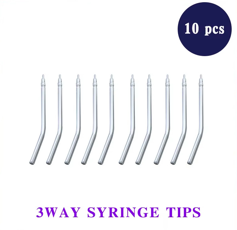 50pcs dental 3 Way Syringe tips Air Water Spray For 3 Way Tube Nozzles Tips