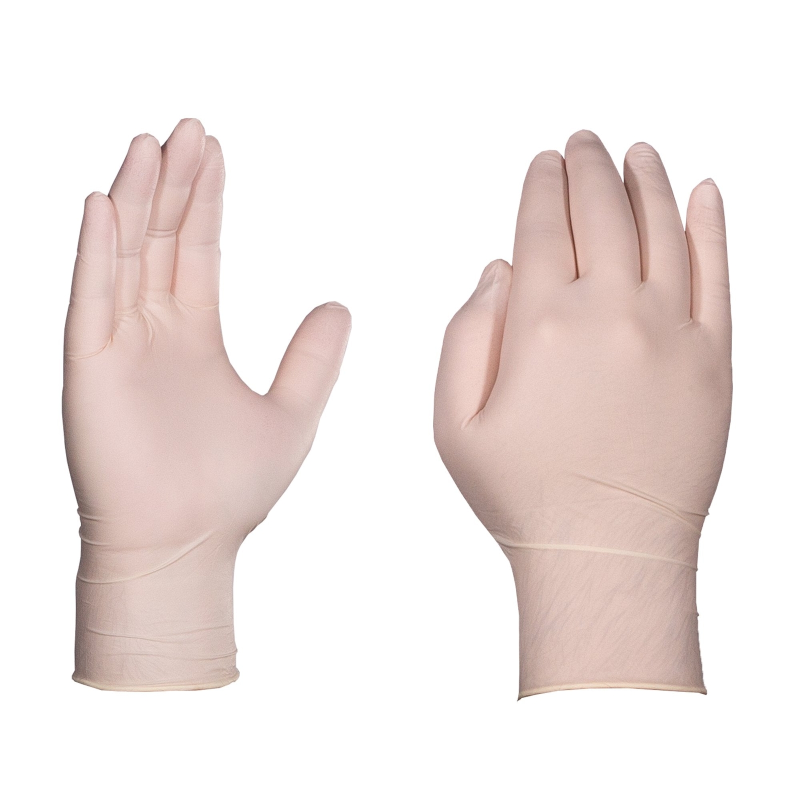 AMMEX White Latex Disposable Exam/Medical Gloves 4 Mil, Powder Free