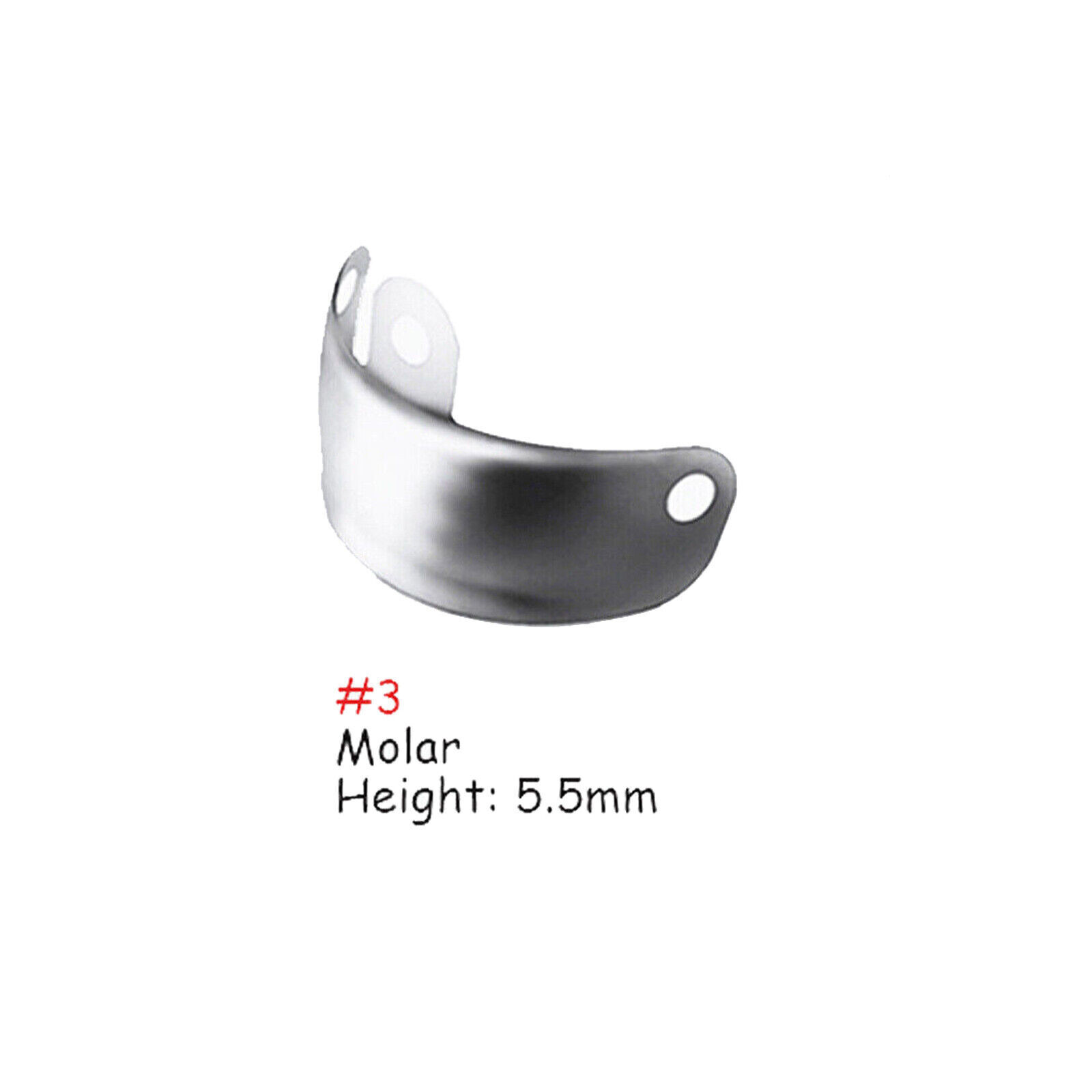 Dental Metal Matrices Sectional Molar Matrix Refill Soft Band (Choose Size/Qty)