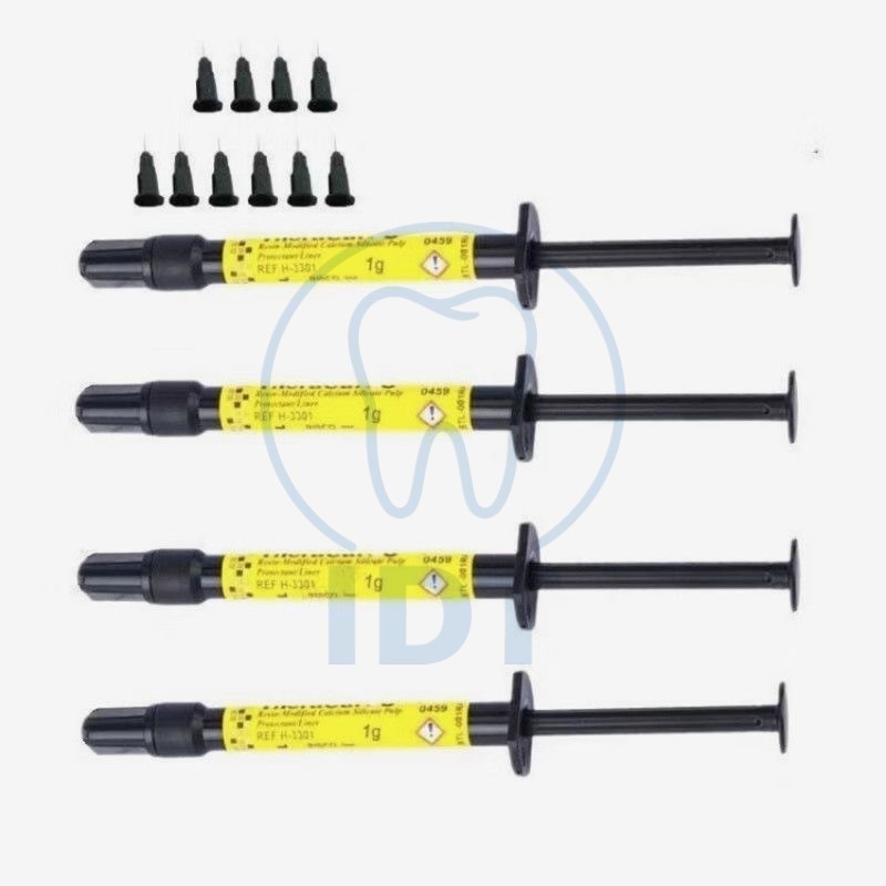 BISCO LC Light Cure Calcium Silicate Liner, Dental Base Material 1g