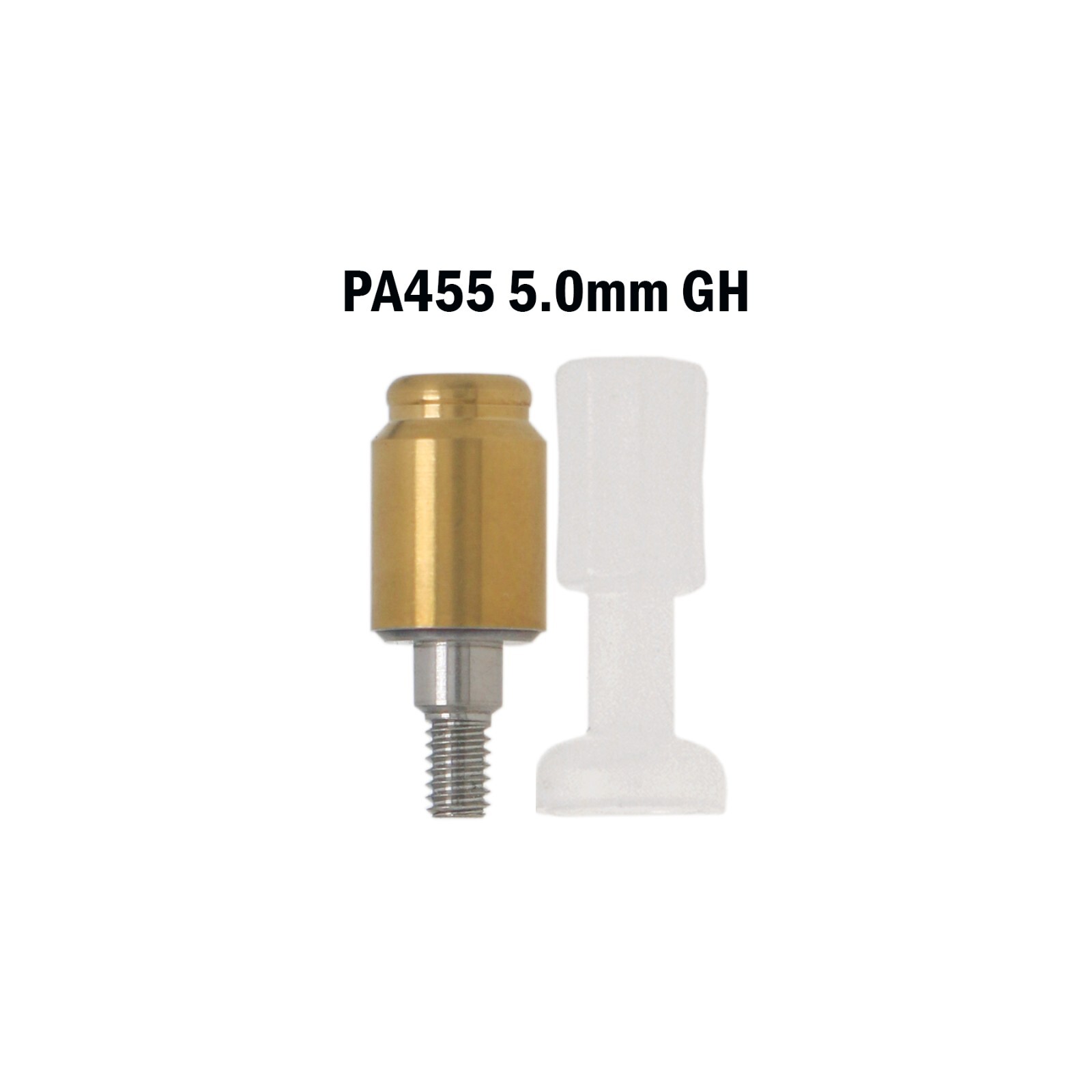 Dental Overdenture Locator Abutment for Zimmer Tapered Screw-vent 4.5 Platform