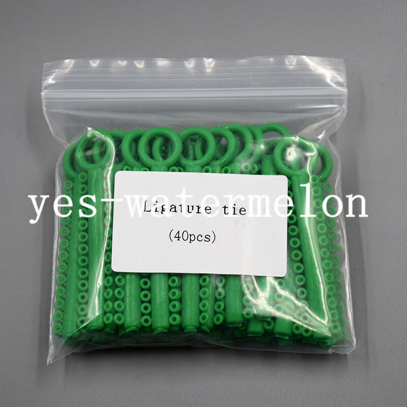 20 Pack Rubber Orthodontics Ligature Ties Dental Bands 37 Colors To Choose New