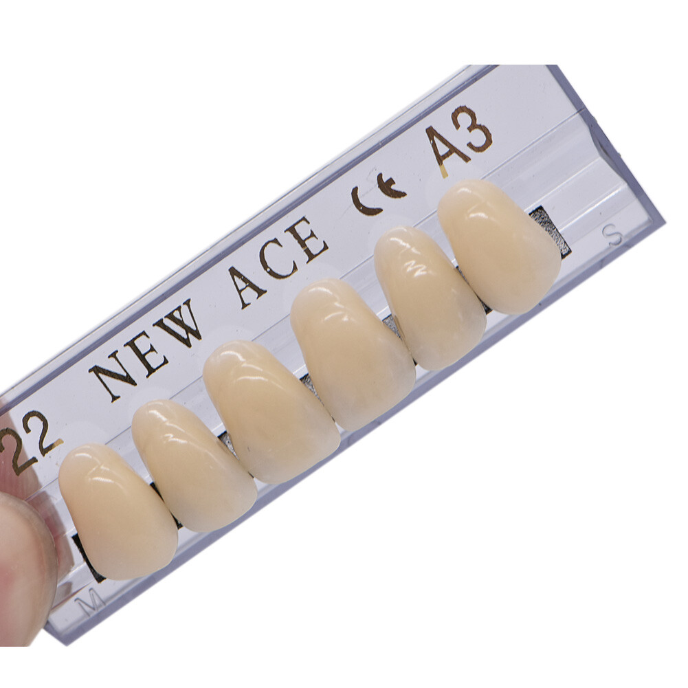 168Pcs Dental Acrylic Resin Denture 22#A3 Full Set Teeth Upper Lower Shade Tooth
