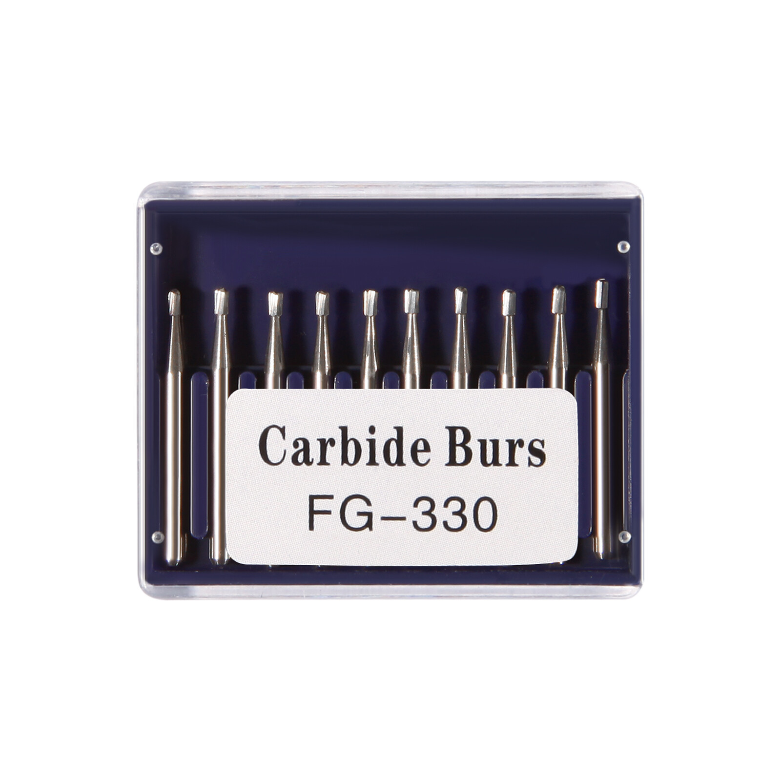 Dental Carbide Burs Pear-Shaped Type for High Speed Tungsten Steel Bur FG330 ns
