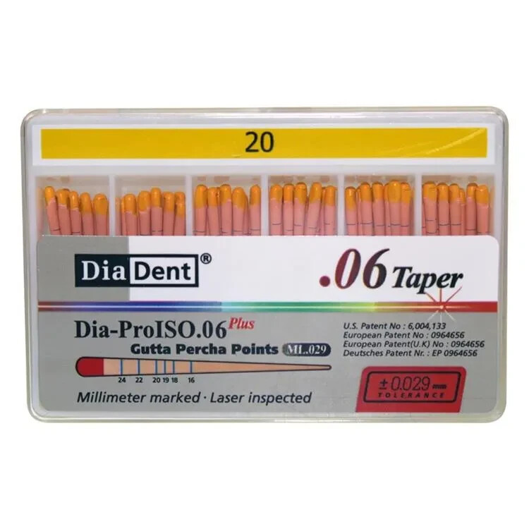 Diadent Gutta Percha Points 6% Free Shipping Worldwide