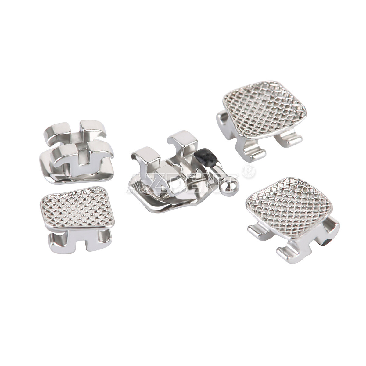 Brackets dentales ortodoncia Mini Roth/MBT 022 Ganchos 345/10Tamaño Arco Alambre