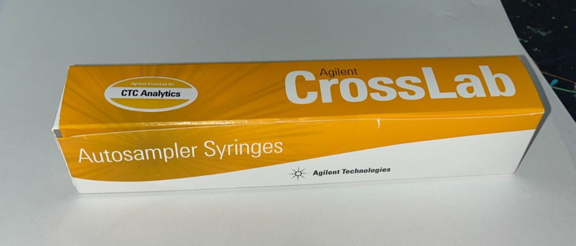 New Agilent 2.5 mL Autosampler Syringe 8010-0265 PTFE PAL3 23 G 65 mm Lot 2
