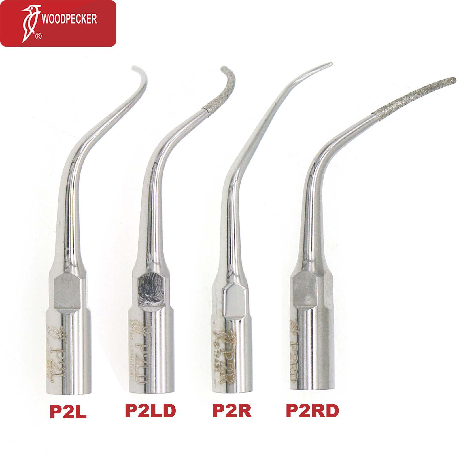Woodpecker Dental Ultrasonic Piezo Scaler Tips Endo Perio DTE SATELEC NSK EMS