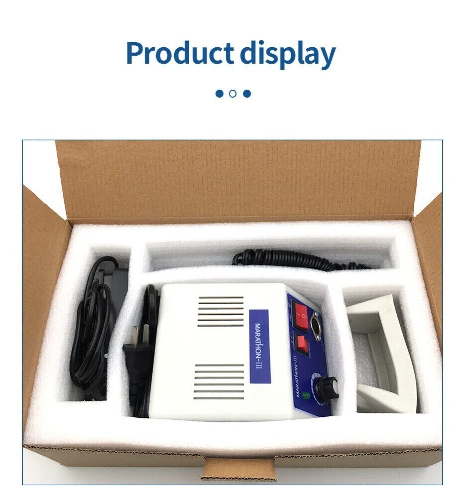 Marathon DrillDental 35K RPM Polishing Micromotor Handpiece Dental Lab Polisher