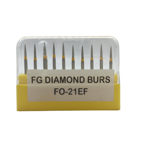 Dental FG Diamond Burs for High Speed Handpiece Friction Grip 5pcs/pack