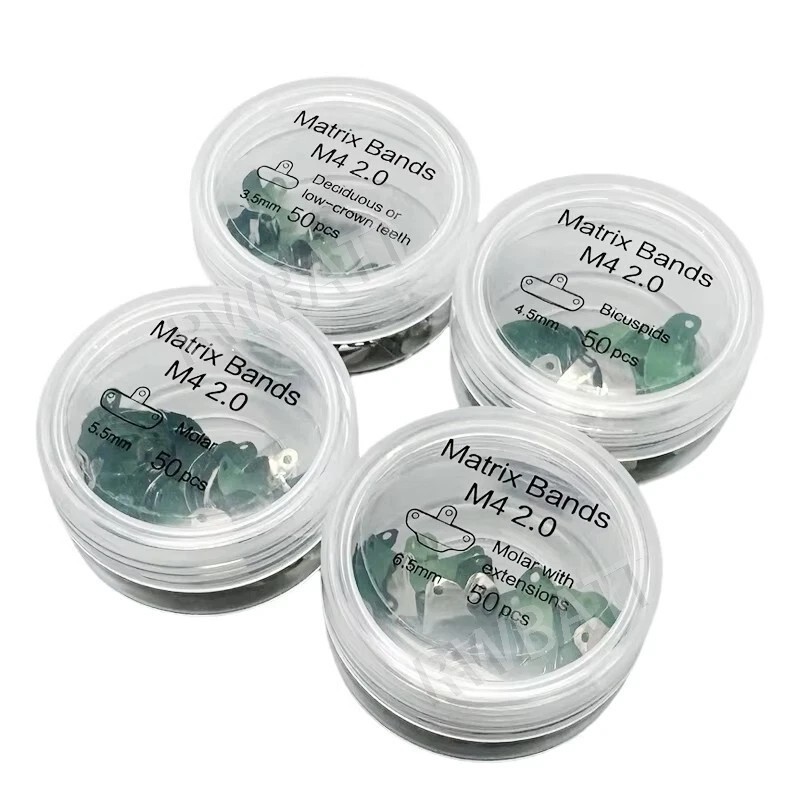 Dental Matrix Bands Ring Sectional Matrice Clamp Fit Garrison Palodent V3 System