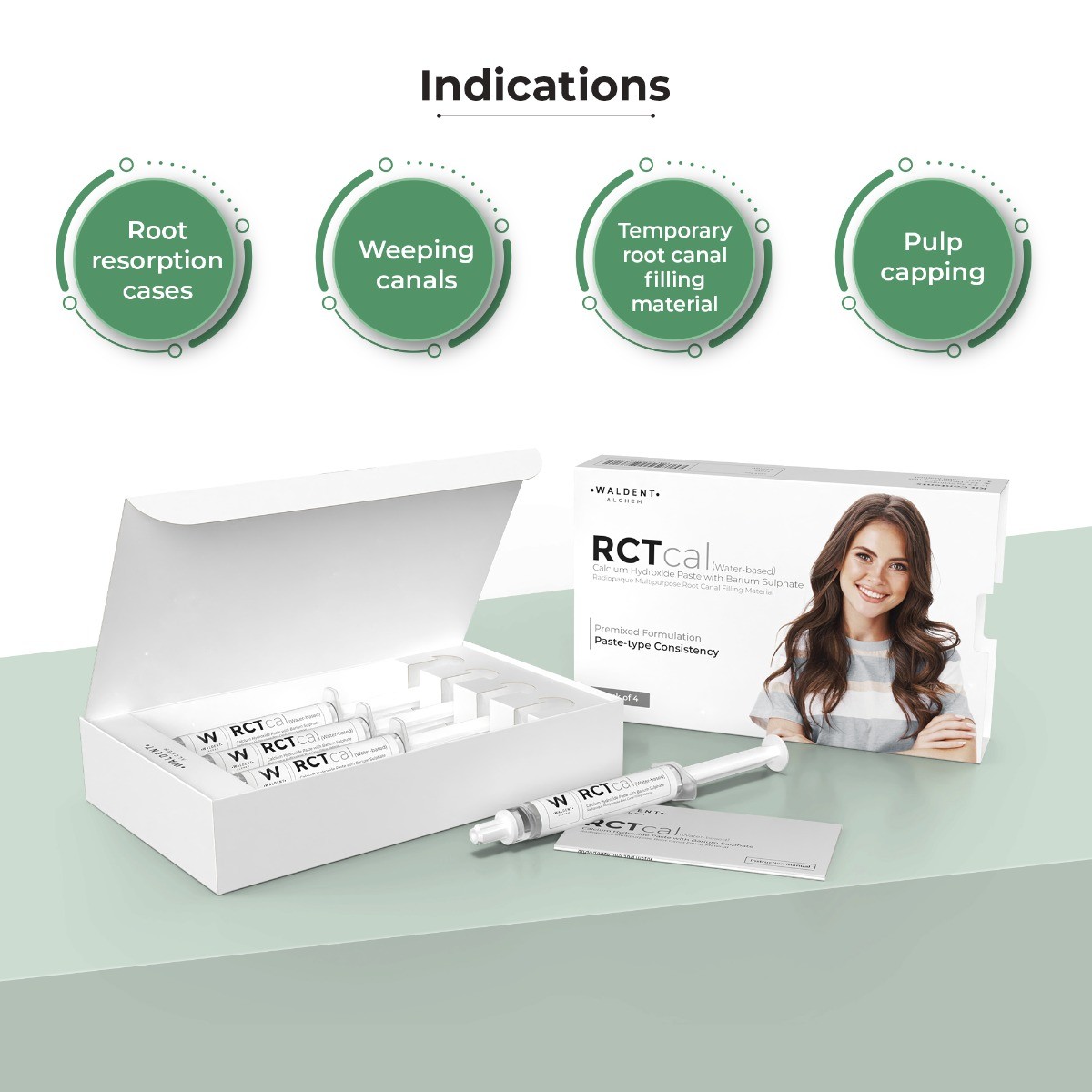Waldent RCTcal Economy Pack (Pack of 4)