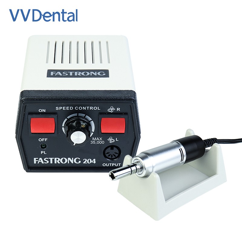 Dental Micromotor Polishing Machine Strong 204 Motor +108E Handle 35000 RPM