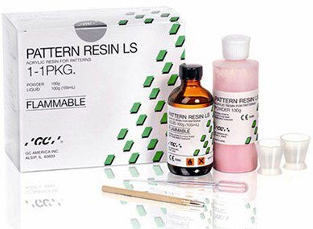 NEW DENTAL GC PATTERN RESIN LS SELF-CURING, ACRYLIC RESIN MATERIAL (Free Ship)
