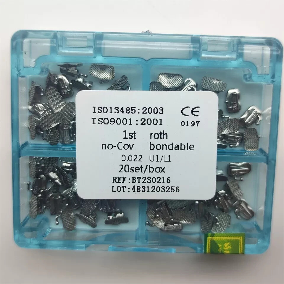 Dental Orthodontic Buccal Tubes 1st 2nd Molar Tube Roth MBT 022 Bondable
