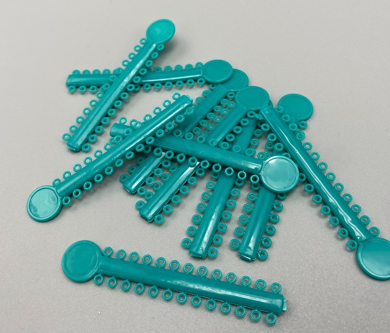1040Pcs Dental Orthodontic Elastic Ligature Ties Rubber Bands for Brackets Brace