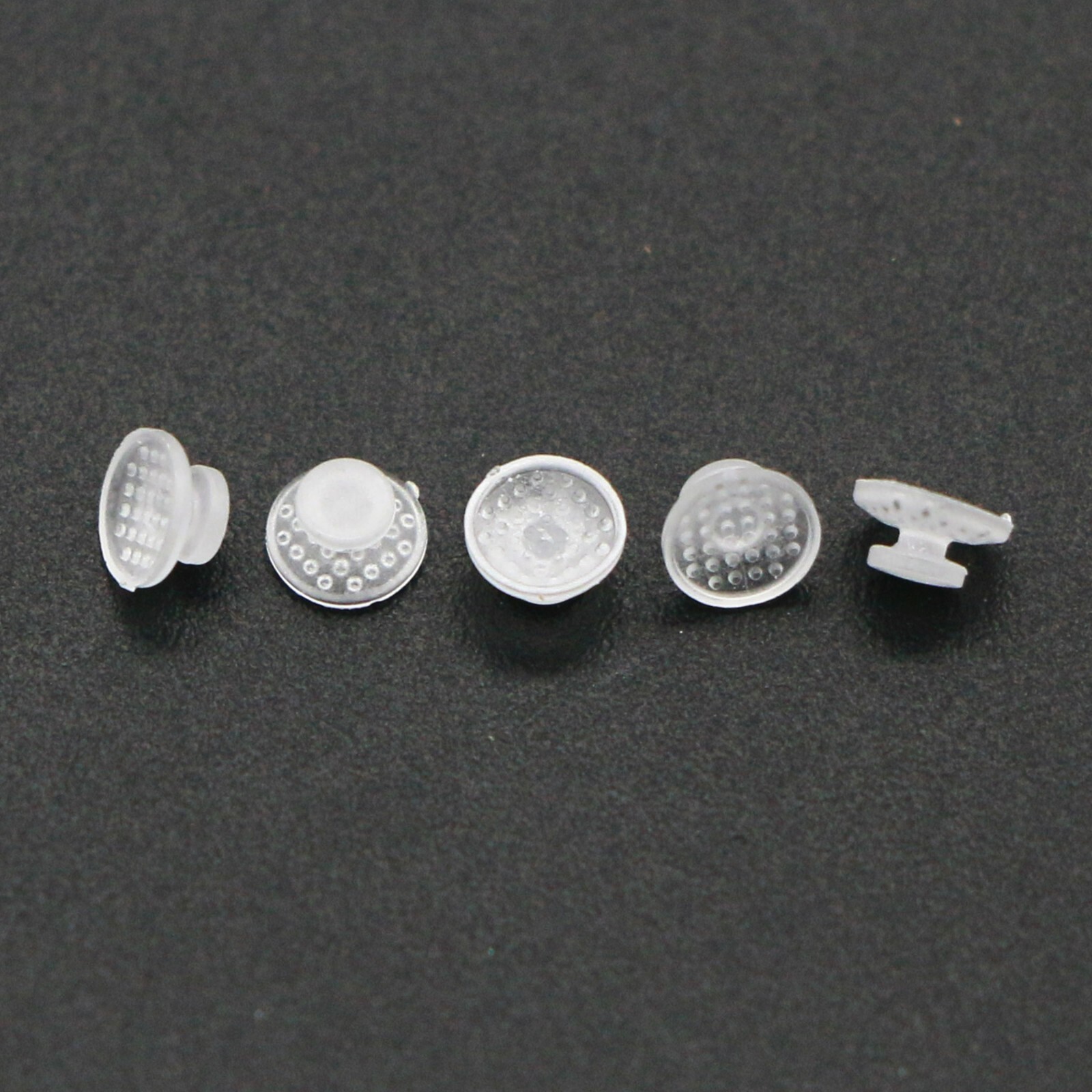 US 10 Packs Dental Orthodontic Lingual Buttons Bondable Round Base Ceramic/Metal