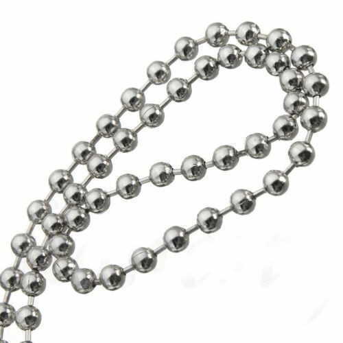 Dental Lab Bib Crocodile Clip Flexible Metal Ball Chain Stainless Napkin Holder