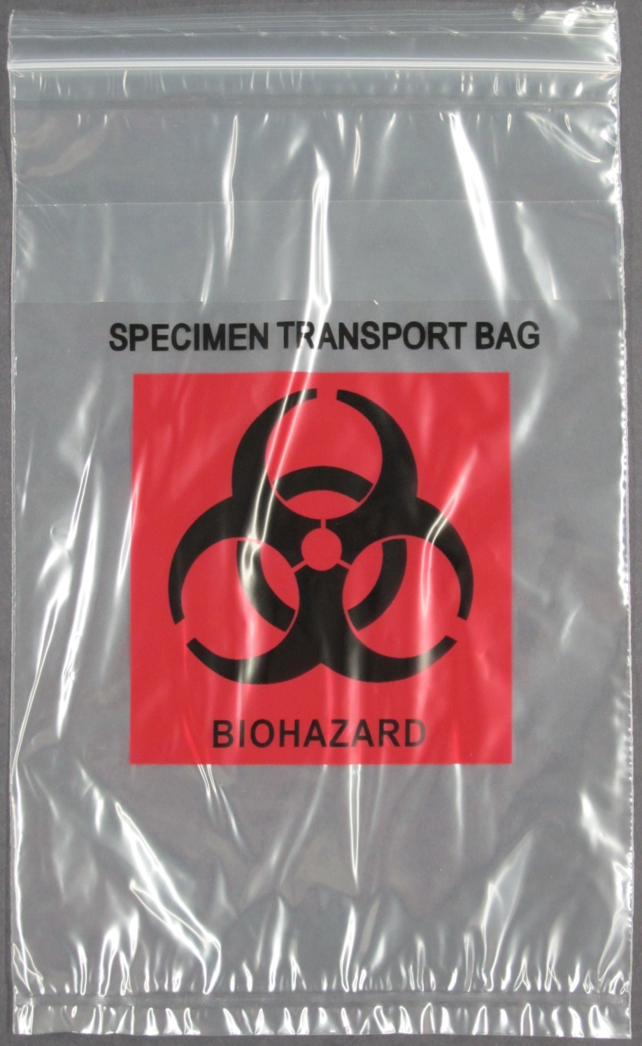 200-Pack Biohazard Bags 6″x9″ Econo-Zip Specimen Transport 1.7mil 3 Wall + Pouch