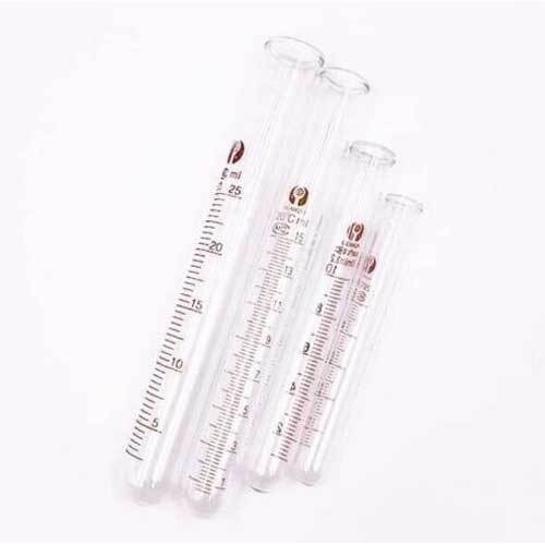 5ml-100ml Round-bottomed Glass Tube High Temperature Sample Container with Scale