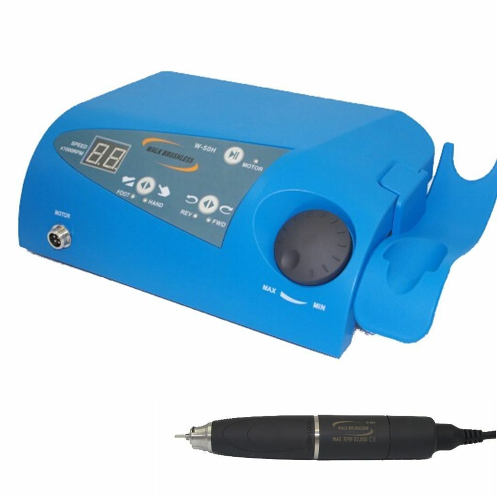 Walk Dental Brushless MicroMotor Polisher Machine W-50H+50000 RPM Handpieces CE
