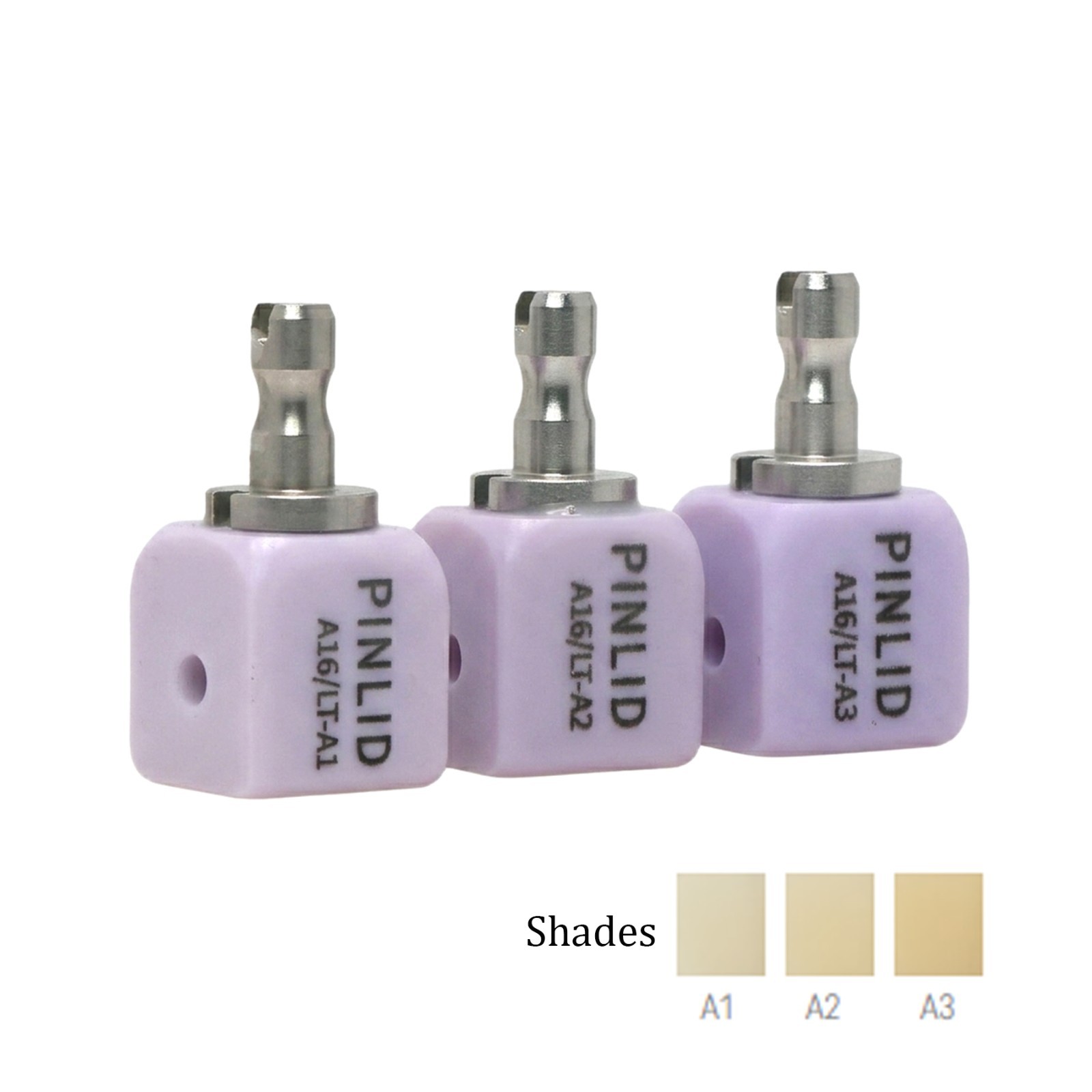 A16 CAD CAM Ceramic Blocks CEREC Compatible Dental Milling Lithium Disilicate