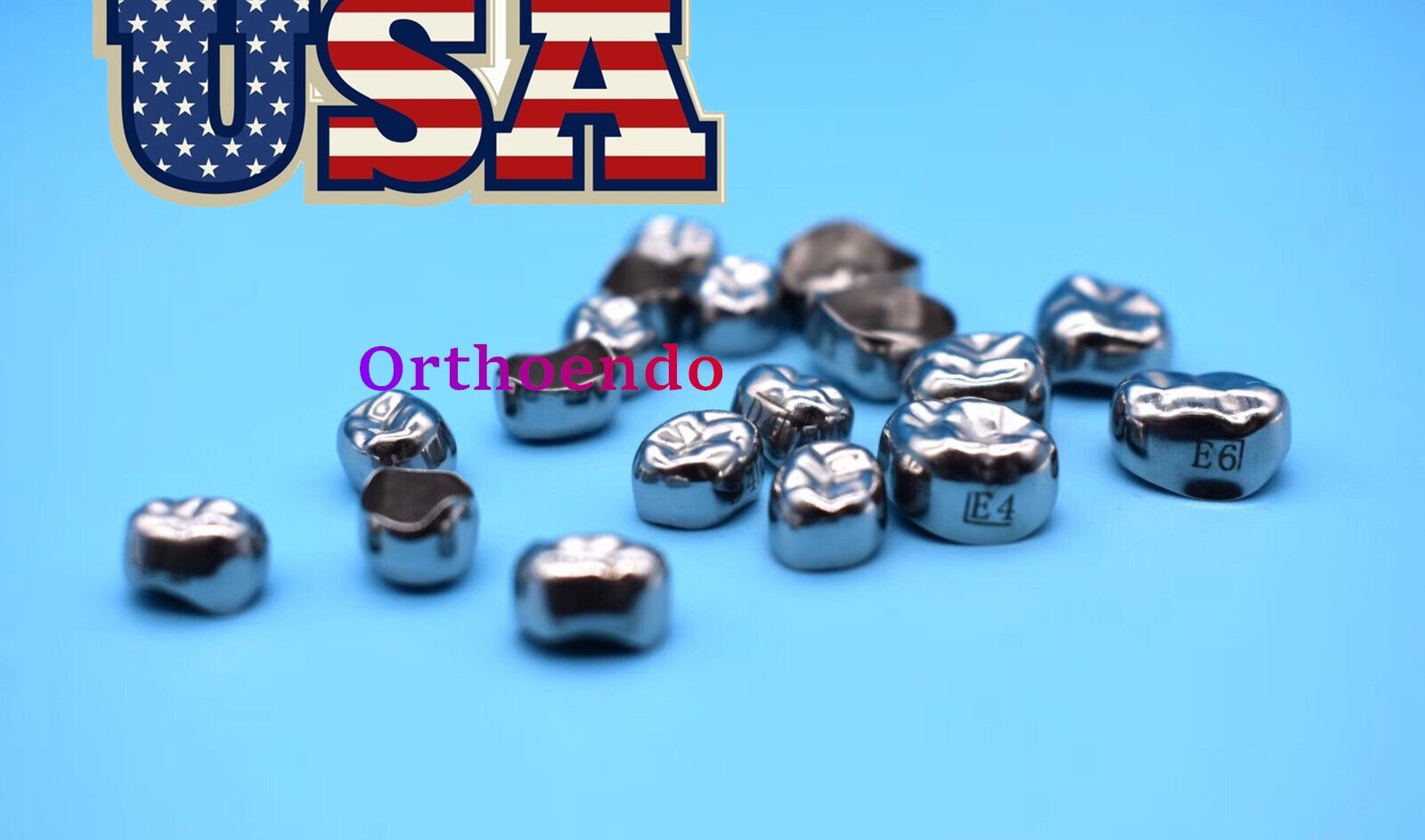 Dental Pediatric Crown Kids stainless steel molar crowns preformed Primary