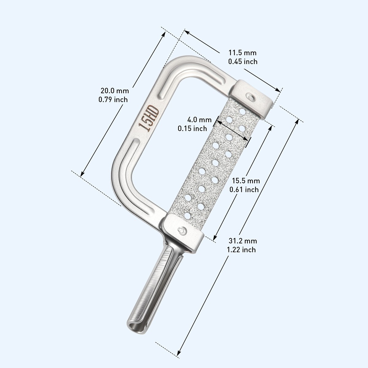 5Size Dental Orthodontic Interproximal Enamel Reduction Automatic Strips 15-90HD