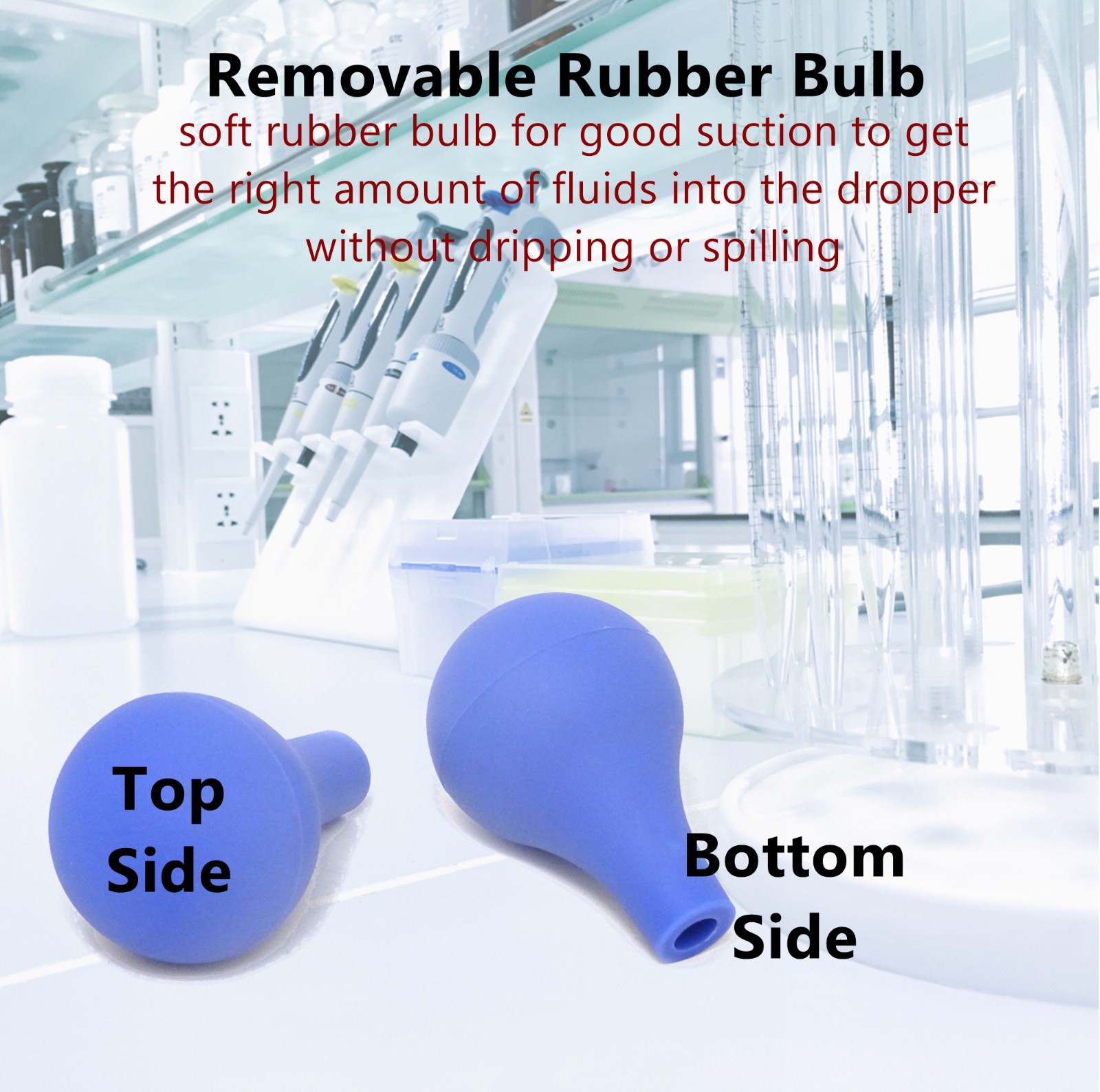 Graduated Medicine Glass Droppers 5ml 5cc Transfer Pipet Pipette 8″ with Scale