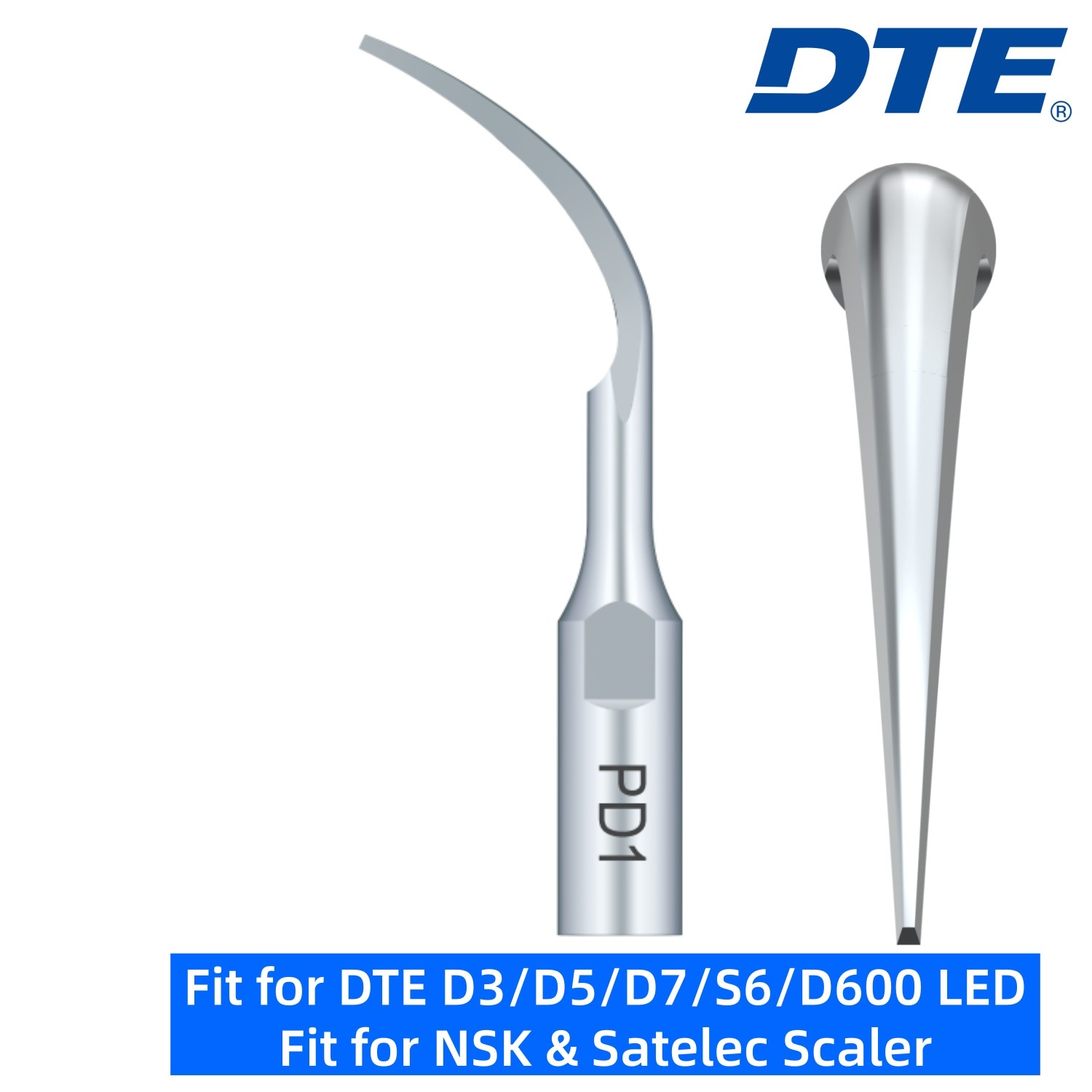 Woodpecker Dental Ultrasonic Scaler Tips Endo Perio Root Canal Tips GD1 PD1 ED1