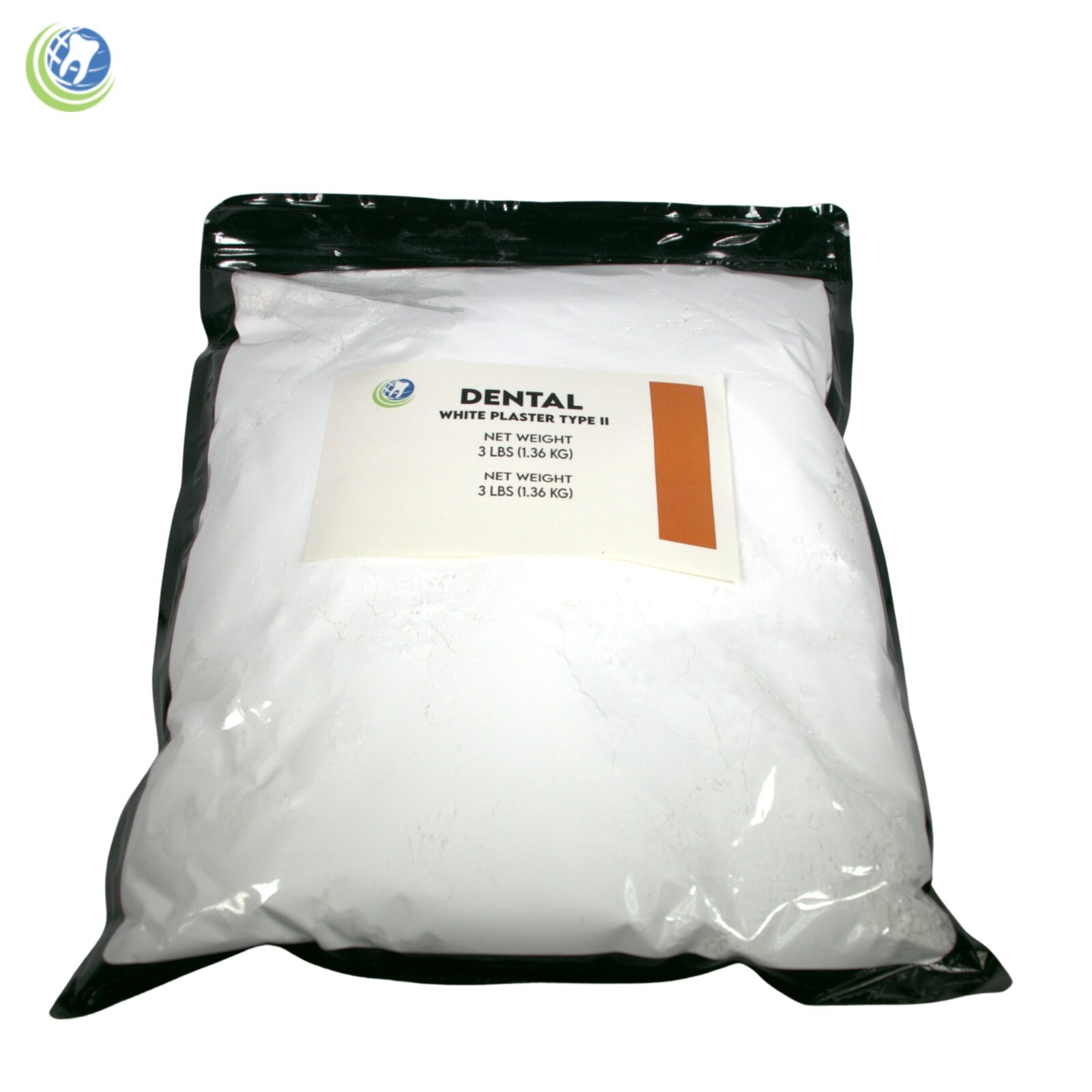 DENTAL LAB PLASTER CREAMY WHITE TYPE II REGULAR SET 3 Lbs.