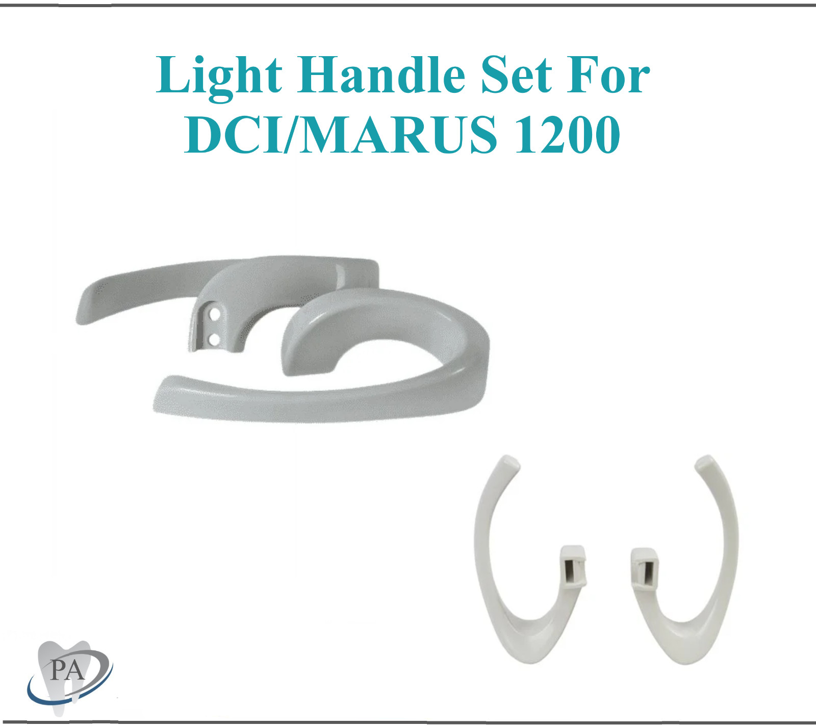 Dental DCI Light Handles Light Handle Set For DCI/MARUS 1200, 1 pair, White