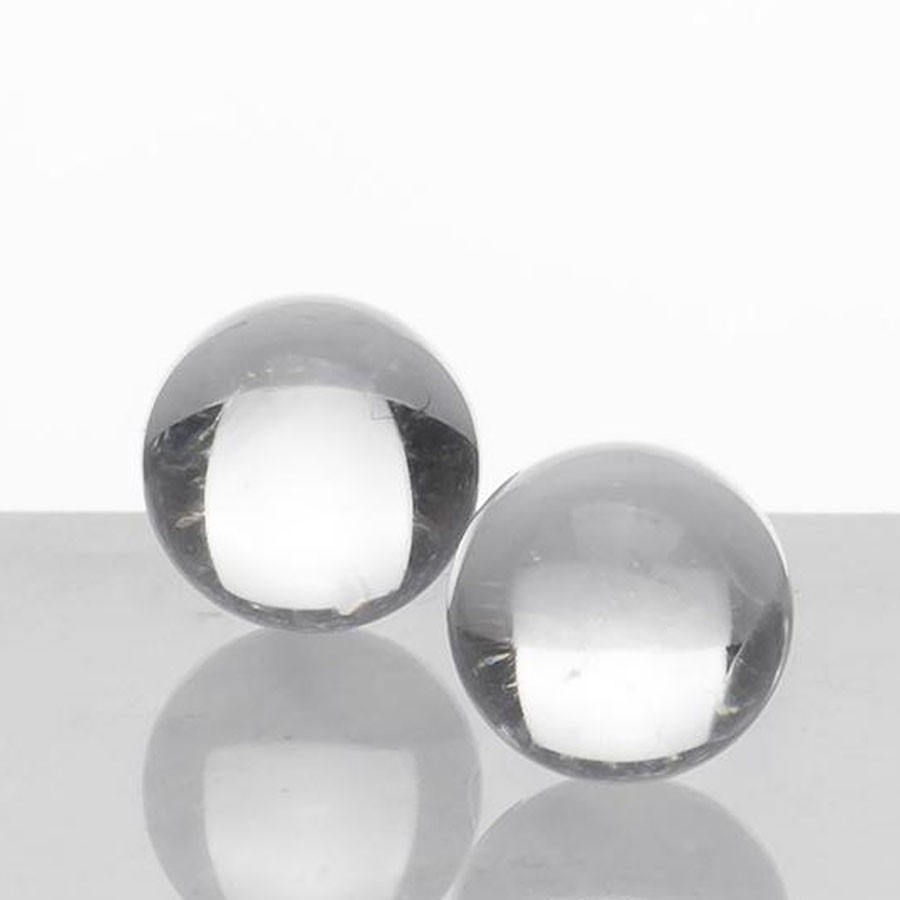 3 Pack 6mm Pearls Beads Balls Glow in the Dark UV Reactive Ruby Red or Black