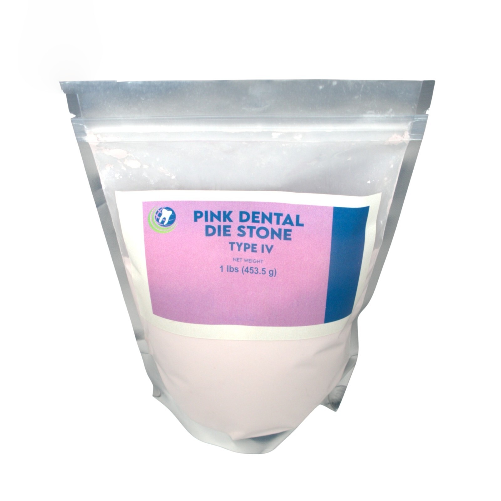 PINK DIE STONE TYPE IV ALL PURPOSE STRONG COMPOUND- NORMAL SETTING & 1 Lb.