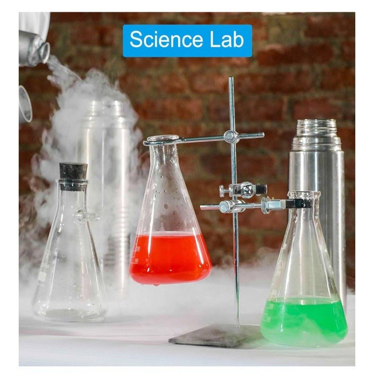 250ml 8.5oz Narrow Mouth Glass Erlenmeyer Flask with Printed Graduation