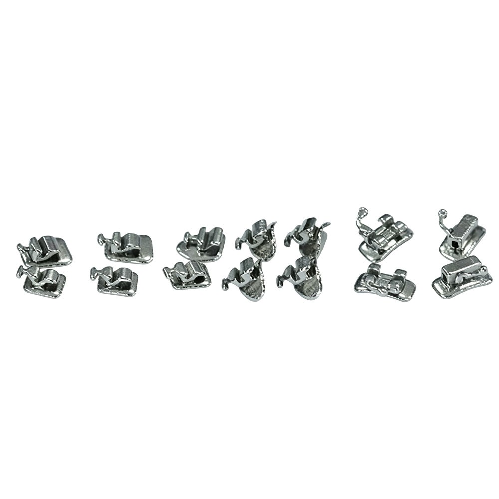 28pcs Lingual Brcakets 018 Slot Silver Series / Golden Series / STB Mini Series