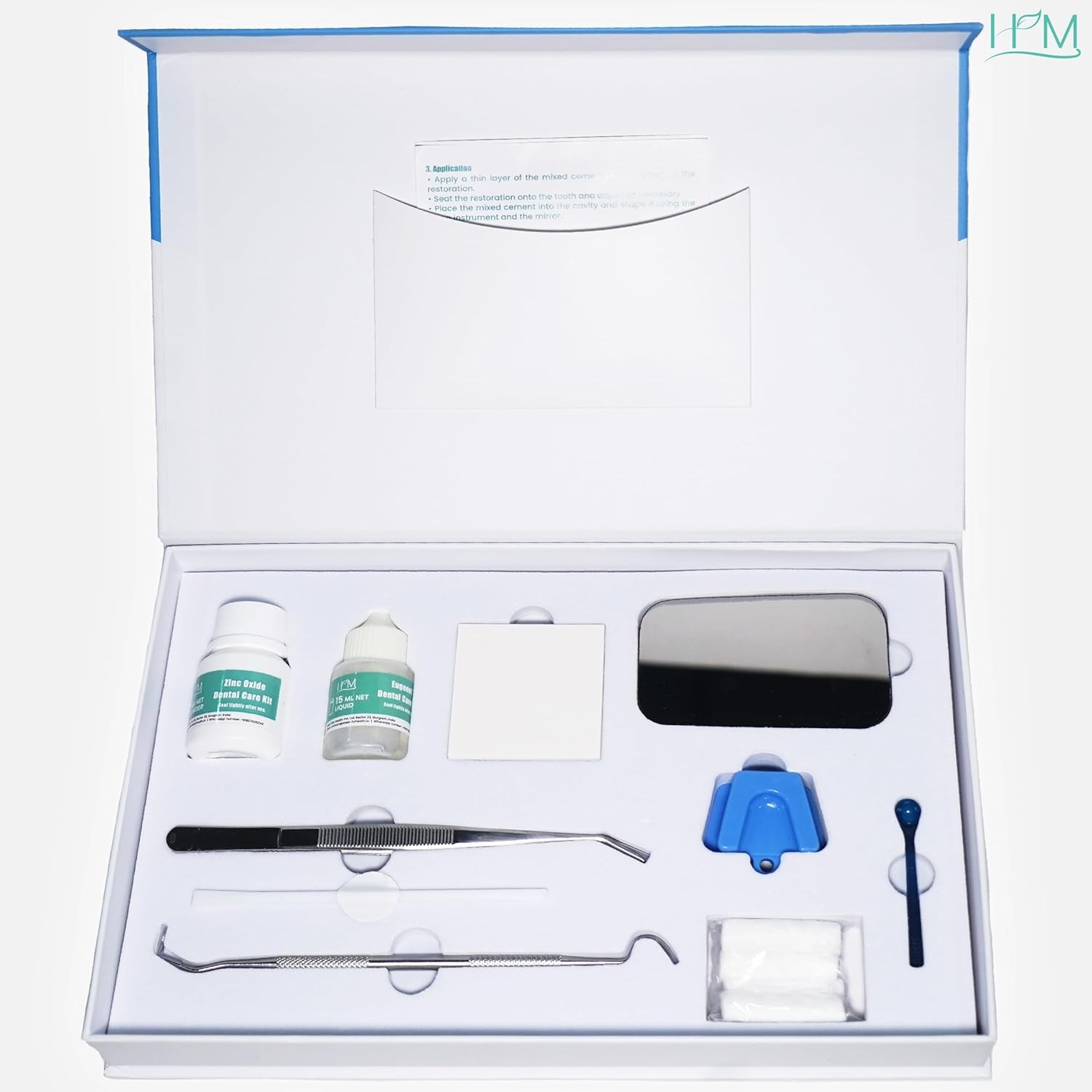 Zinc Oxide Eugenol Dental Cement Kit for Instant Tooth Repairs at Home