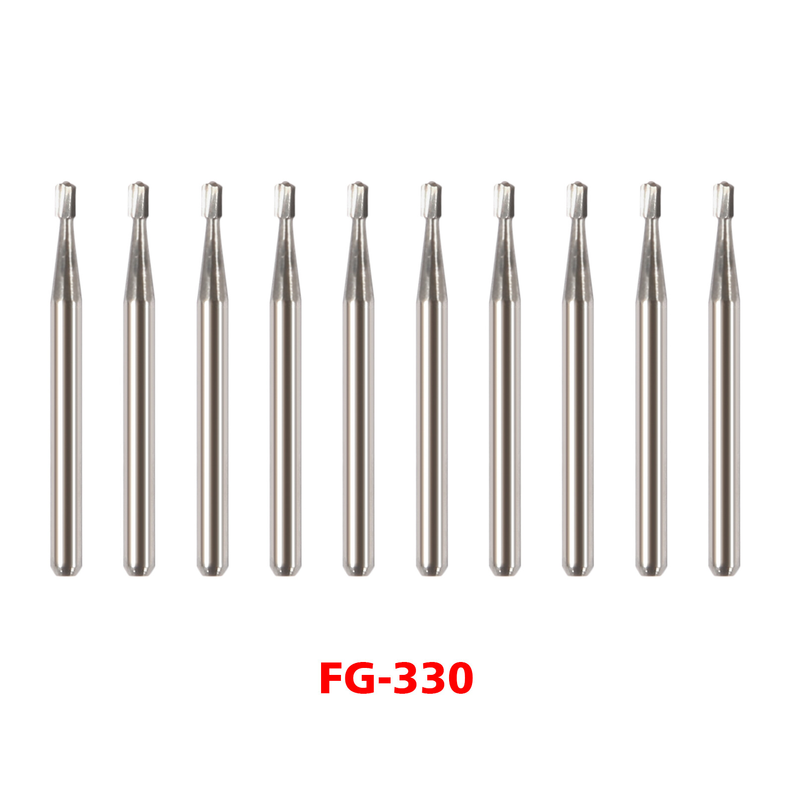 Dental Carbide Burs Pear-Shaped Type for High Speed Tungsten Steel Bur FG330 de