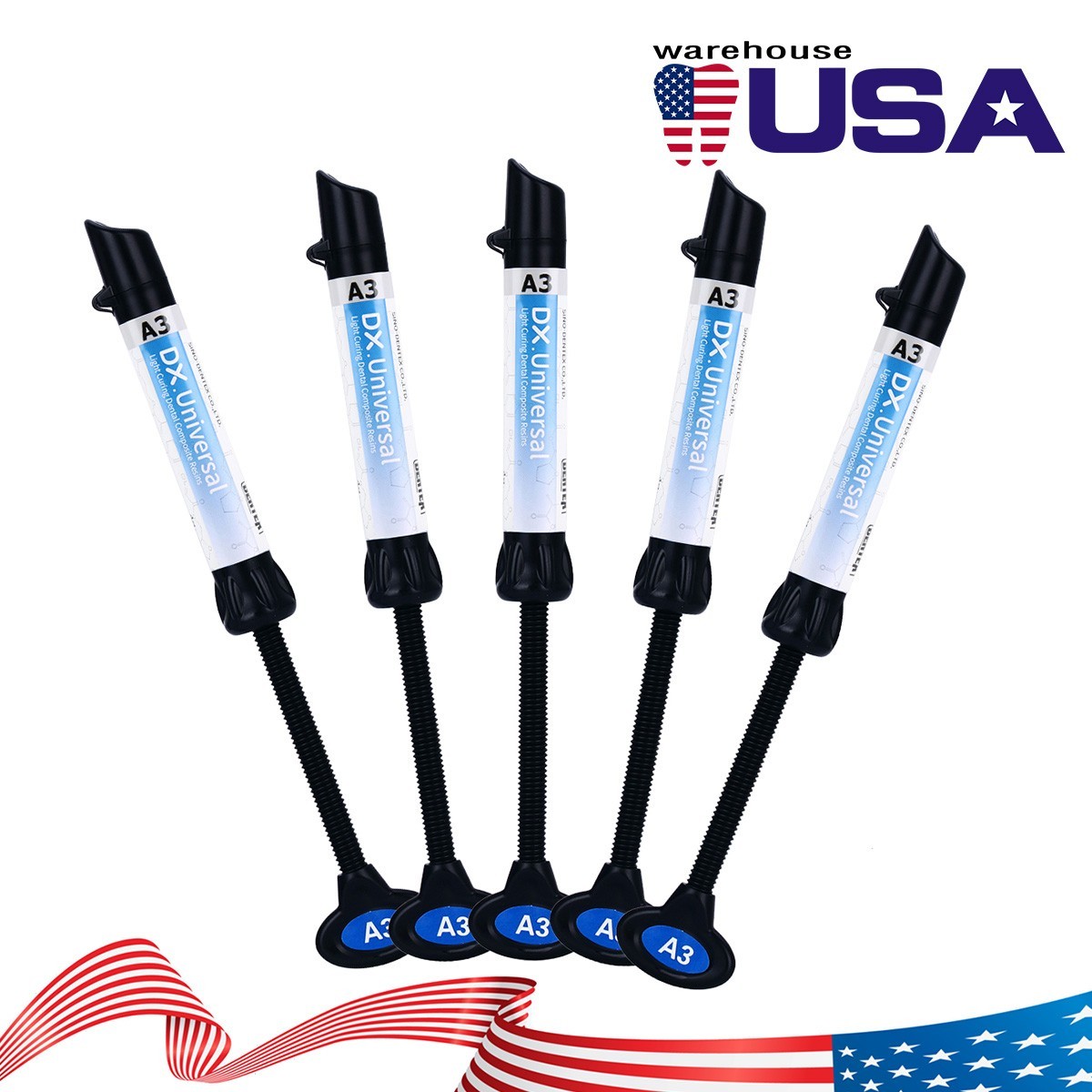 Dental Universal Light Cure Composite Resin/Etching Gel/Bonding Adhesive
