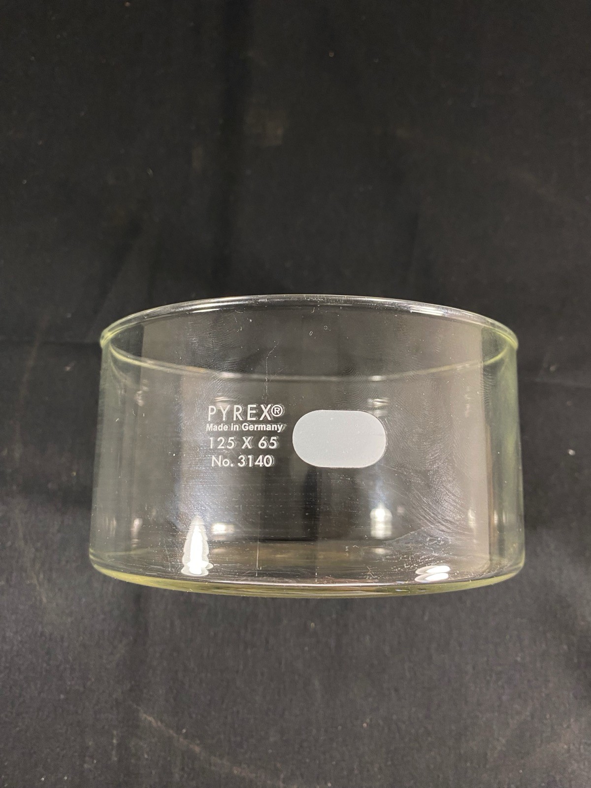 PYREX Glass Crystallizing Storage Dish 125 x 65 700mL No. 3140 3140-125