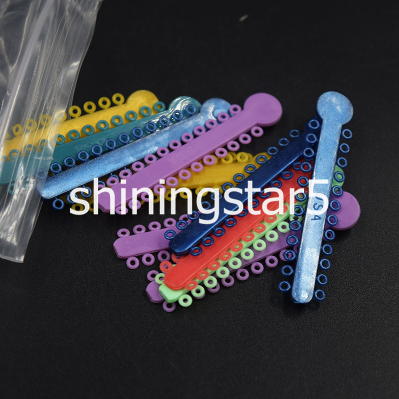 1040 Dental Orthodontic Ligature Ties Elastics Rubber Band Ligaduras Elastomeric