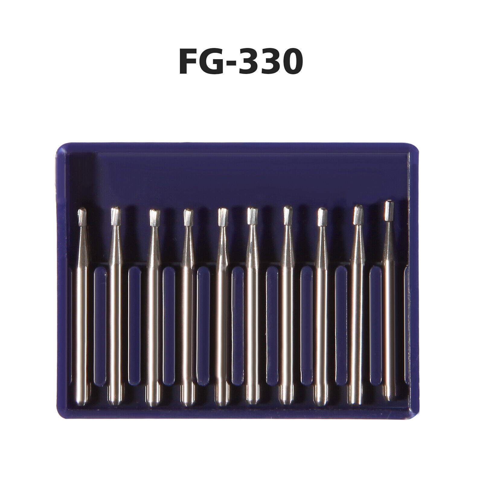 Dental Carbide Burs Tungsten Steel Bur FG # 330 Pear for High Speed Handpiece