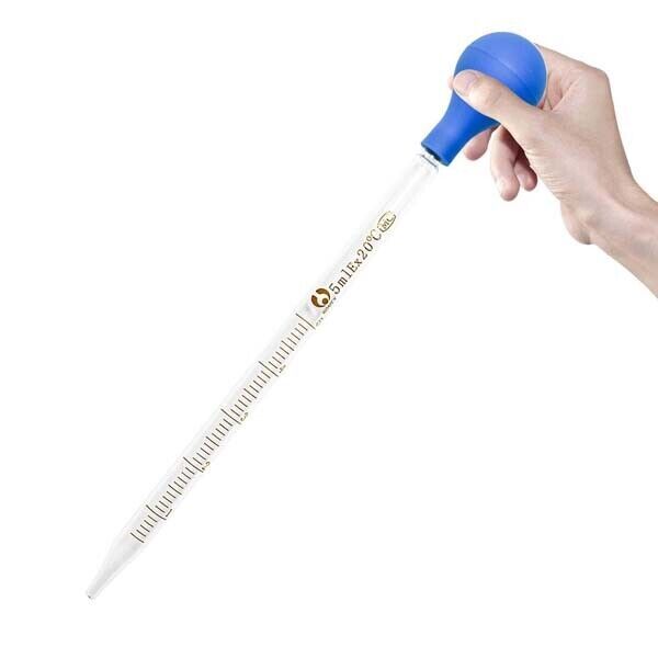 Graduated Dropper 1-10PCS lab glassware Rubber Cap Pipette 1-10ml Laboratory