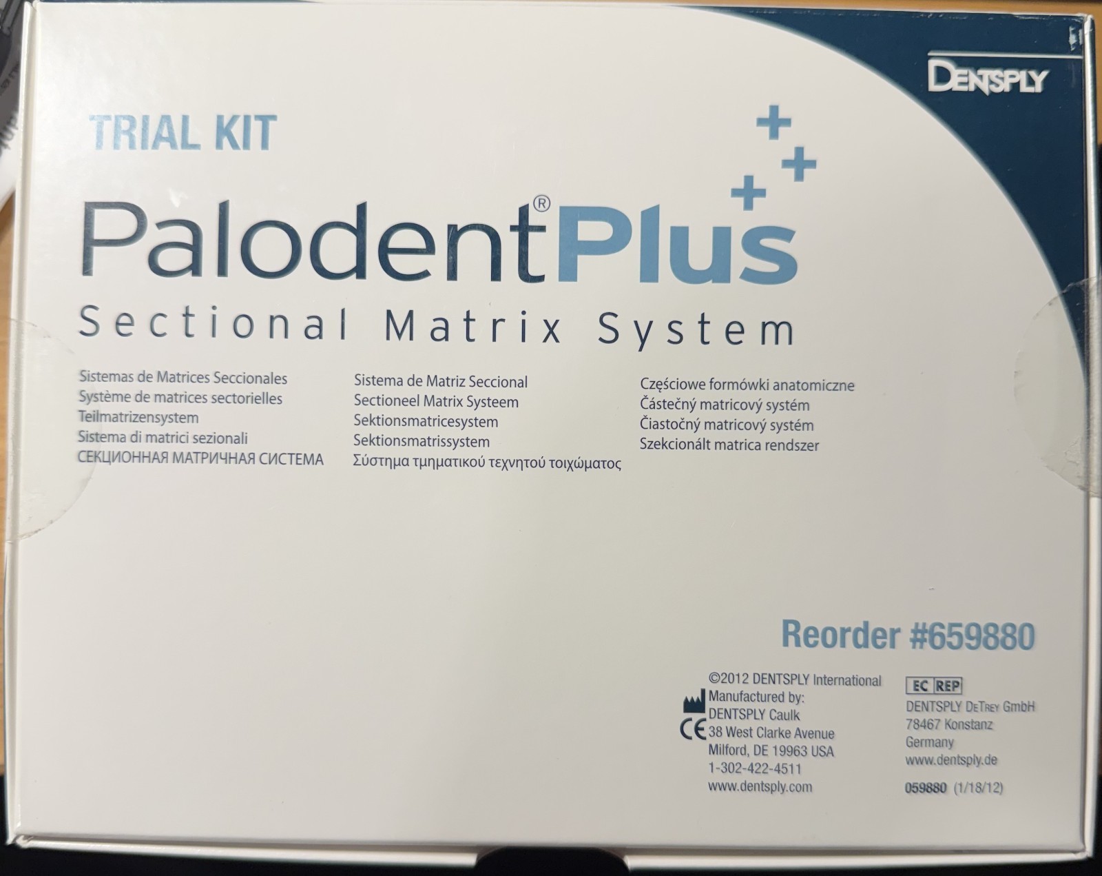 Dentsply Sirona 659880 Palodent Plus Sectional Matrix System Trial Kit