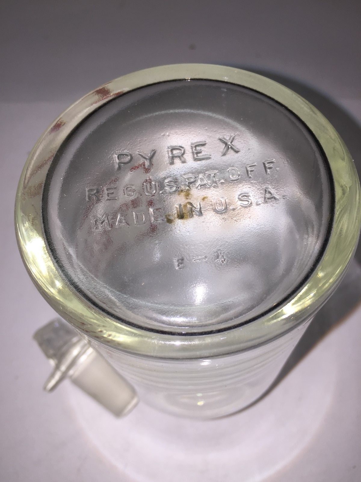 Pyrex reagent bottle w/T/S24 glass stopper 500mL Set(2) SEE LABEL CHOICES BELOW